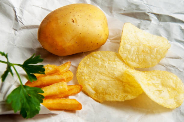 خرید سیب زمینی نیمه اماده ورقه ایی + قیمت فروش استثنایی